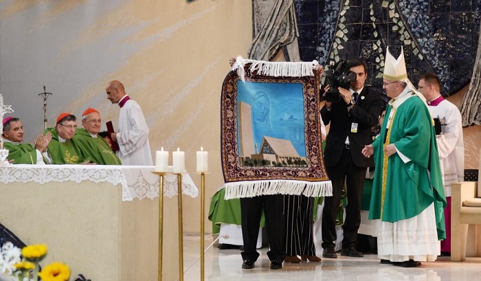 `Azerbaijani carpets as true works of art as Christian life comes from afar`